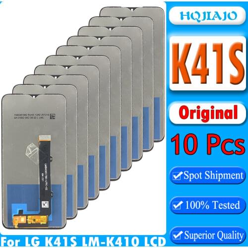 1/3/5/10 PCS Original Lcd 6.55" For LG K41S Lmk410emw lmk410hk lmk410hm LCD Display With Touch Screen Digitizer