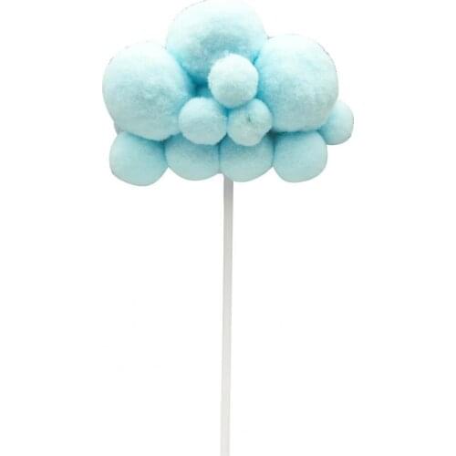 50% Hot Sale Cute Cake Topper Clouds Style Non-stick Durable Party Birthday Cake Topper For Halloween Cake Decorating Supplies