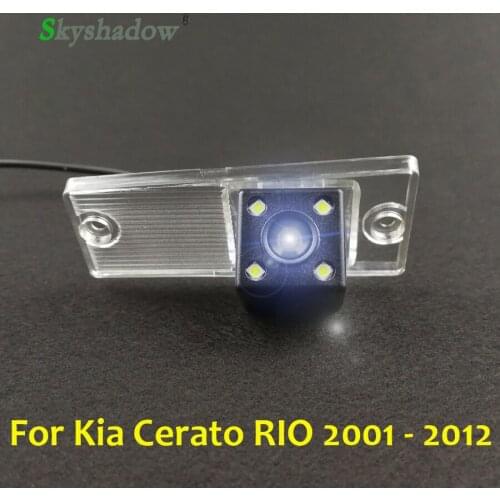 Car CCD Night Vision Backup Rear View Camera Waterproof Parking For Kia Cerato RIO 2003 2004 2005 2006 2007 2008 2009 2010 2012