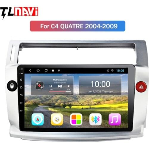 2G RAM Android 10 Car Radio for Citroen C4 C-Triomphe C-Quatre 2004-2009 car dvd gps navigation multimedia player