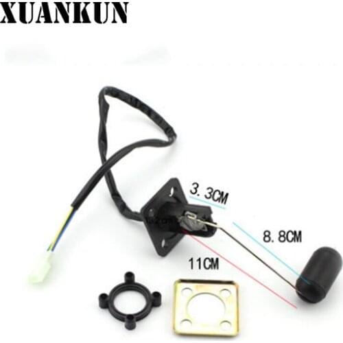 XUANKUN Motorcycle Fuel Sensor Oil Float Fuel Tank Sensor