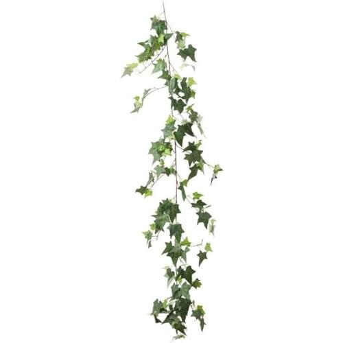 Artificial Ivy Realistic Reusable Green Garlands Faux Silk Flower Durable Hanging Plant Vine Home Living Room Decorations