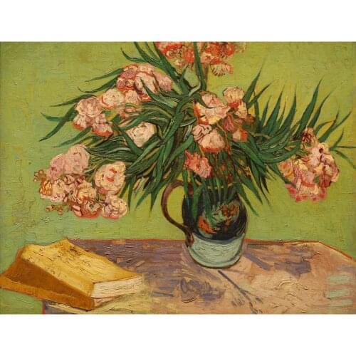 Landscapes art Oleanders by Vincent Van Gogh oil paintings canvas High quality hand-painted