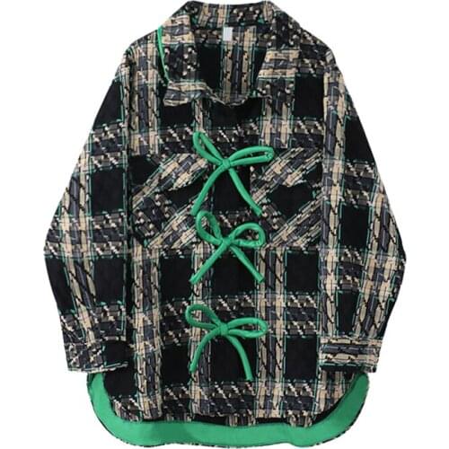 LJHXYPLYT Women's Plaid Coats