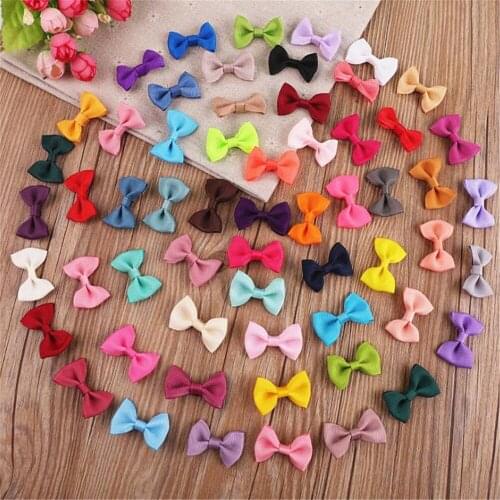 Maxsin 10 Pc/lot High Quality Embroidered Colorful Bow Sticker Iron On Clothes Dress Patch Garment Accessories DIY Appliques