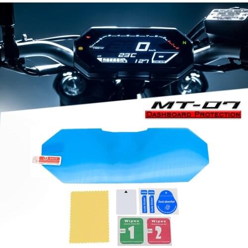 NEW For Yamaha MT07 MT 07 FZ07 FZ-07 2021 Motorcycle Dashboard Protection MT-07 TFT LCD Dashboard Protective Film