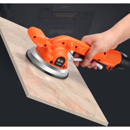 Rechargeable Ceramic Tile Tiling Machine Lithium Electric Tile Vibrator Ceramic Tile Paving Machine paving tile tool YL80-1
