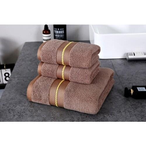 100% Cotton Bath Towel 70x140cm Beach Towel For Adult Bathroom Fast Drying Soft Thick Face Towel Sets Protect family health