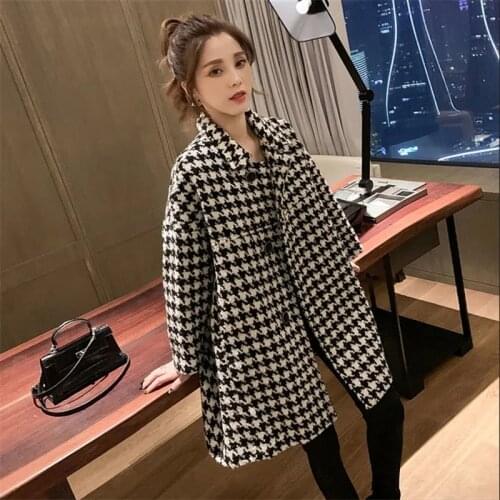 QBKDPU Women's Plaid Coats