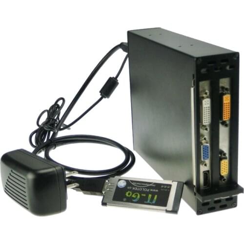 Expresscard 34 To 2 PCI-e 16x slots adapter Laptop Express card 54 connect PCI express Sound Card Network card graphics card