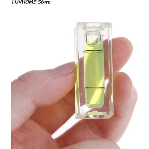 High Precision Multifunctional Mini Bubble Level Woodworking Wooden Horizontal Bubble Mini Level Feet Foot Slope Measuring Tools