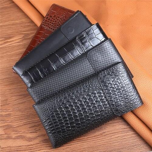 For Samsung Galaxy Z Fold2 Phone Genuine Leather Protective Case All-inclusive Cover Pouch with Magnetic Close Shockproof Bag