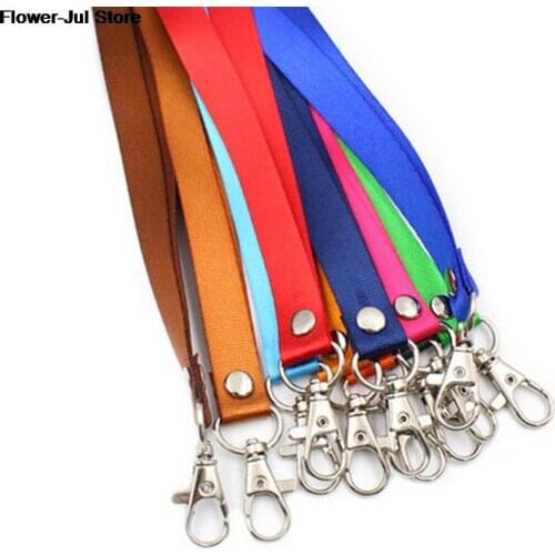 1Pcs Neck Strap Lanyard For Mobile Phone ID Name Badge Holder Keys Anti-lost Rope