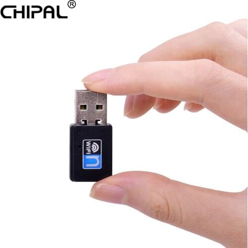 CHIPAL mini wireless usb adapter 150mbps wi-fi receiver 802.11B/G/N ethernet adapter network card Support Windows PC Computer