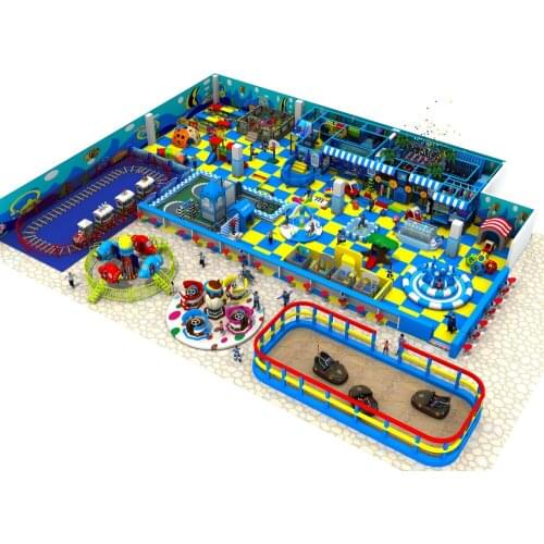 Kids indoor playground park children fun city Large-scale recreation ground YLW-IN171062