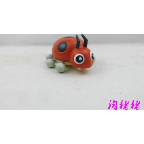 TOMY Pokemon Action Figure Authentic Anime Model Medium MC Ledyba2 Rare Out of Print Gacha Ornament Toy