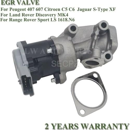 Fit egr Valve EGR for CITROEN LEFT side 2.7 HDI 1618N7 EGR044 1618.N7 1316149 C2C40183 JDE3314 1316149 LR006995 LR018466