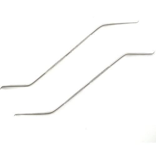 1PCS Rearing Stainless Steel Two-way Grafiting Needle Tools Larvae Insects Sticks Apiculture Supplies