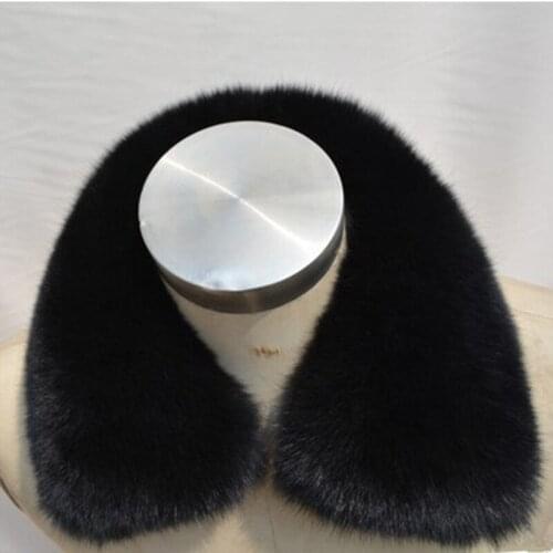 JKP Natural Rabbit Fur Square Collar Women Scarf for Coat Accessories Real Rabbit Collar Women Clothing Scarf Wraps and Shawl