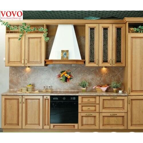 American ash kitchen cabinet