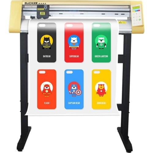 Cutting plotter machine 730 speed 800 with servo motor serial usb port sticker cutting plotter