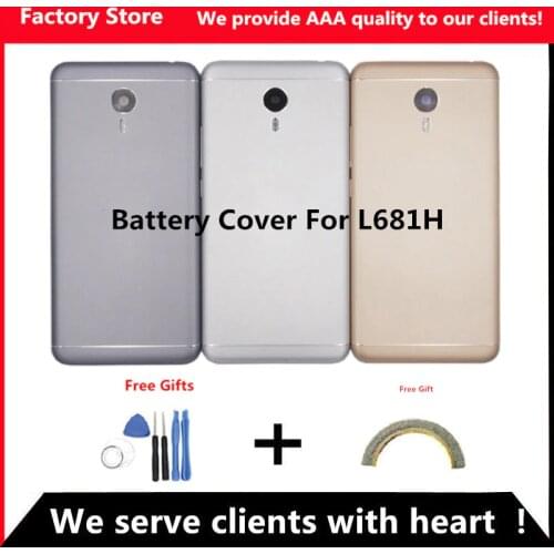 Q&Y QYJOY AAA Quality Battery Back Cover For MEIZU M3 Note (L681H)Door housing Camera Lens(No Buttons)
