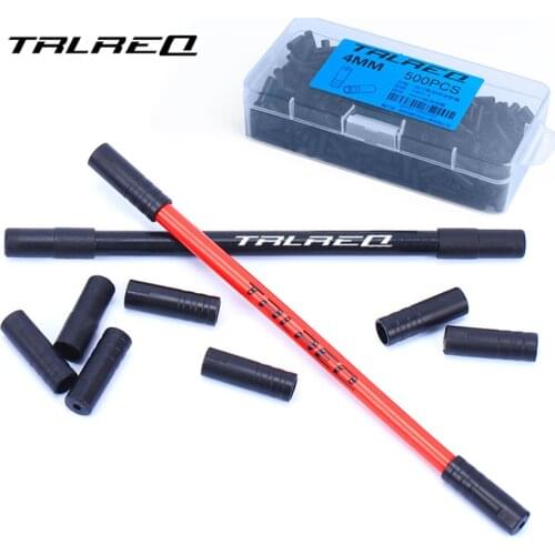 RISK 100pcs Mountain Road Bike Brake Cable End Cap MTB Gear Shift Bike Hydraulic Brake Housing Cable Cap Cover Sets 4mm 5mm