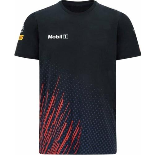 2020 F1 For Honda Red Color Bull Team T-Shirt Outdoor Motorcycle Quick-Drying Sports Racing Suit Dirt Bike Cycling Off-Road