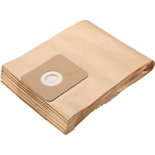 10 Pcs Disposable Paper Vacuum Cleaner Dust Bag Replacement for Karcher T14/1 Vacuum Cleaner 9.755-253.0