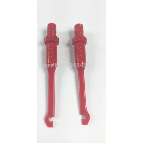2 pcs Piercing Test Clip with 4mm Banana seat Heavy-Duty Insulation Piercing Probe Automotive test Clip with back probe