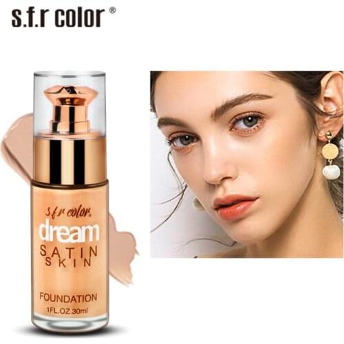 4 Colors Matte Long Lasting Oil Control Concealer Foundation Cream Waterproof Gouache Foundation Breathable TSLM2