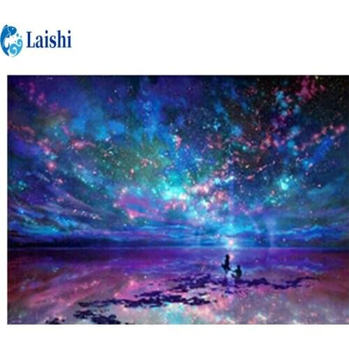 Diy 5d Diamond Painting Seaside scenery Cross Stitch Square Round Diamond Embroidery Handwork Rhinestone Art Home decoration