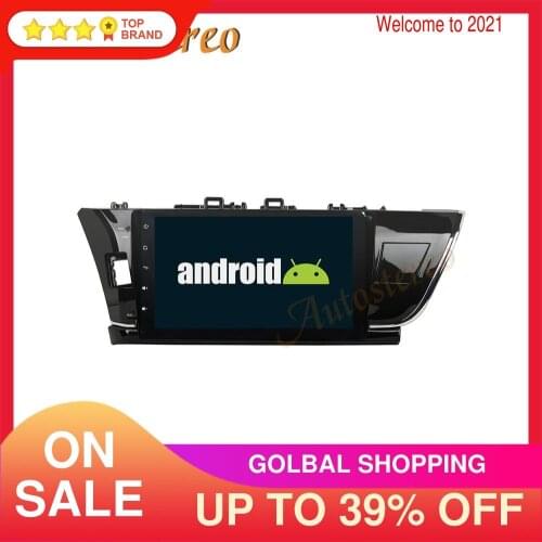 Android 9.0 4GB DSP Car Radio GPS Navigation For Toyota Corolla 2014 2015 2016 Car Multimedia Player Head Unit No DVD Player IPS