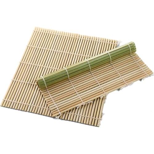 Bamboo Sushi Rolling Japanese Sushi Maker Tools Bamboo Sushi Mat Japan Rice Roller Hand Maker Kitchen Onigiri Rice Roller