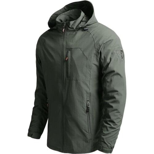 GLACIER BREAKER Hooded Jackets For Men