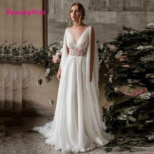 KapokBanyan Chiffon Wedding Dresses