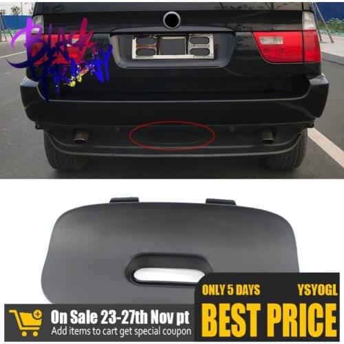Car Rear Bumper Cover Flap Trailer Hitch Mount for Bmw X5 E53 2000-2006 51128402327