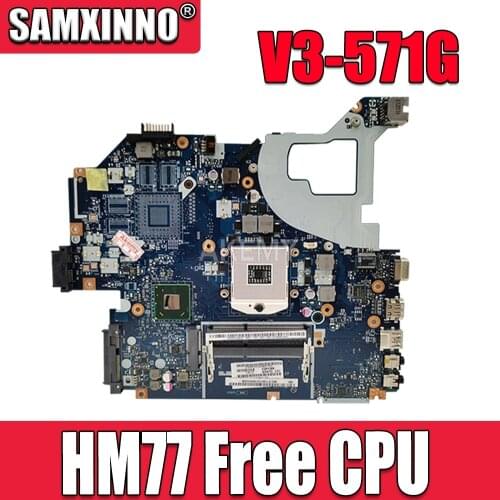 NBC0A11001 NB.C0A11.001 Laptop Motherboard For Acer V3-571 E1-571 E1-571G Q5WV1 LA-7912P Mainboad HM77 hd 4000 ddr3