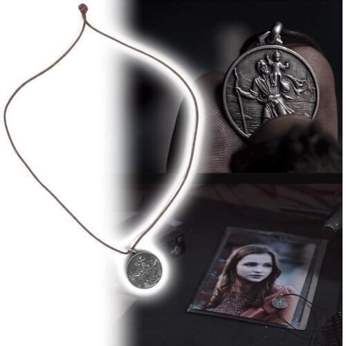 Cosplay TV Dark Season 1 2 3 St Christopher Pendant Necklace Jonas Accessories Metal Men Women accessories