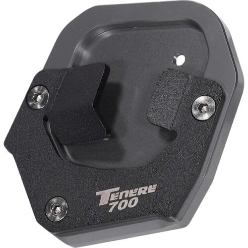 Motorcycle Kickstand Foot Enlarger Foot Side Stand Extension Plate for Yamaha Tenere 700 Tenere700 2019-2021