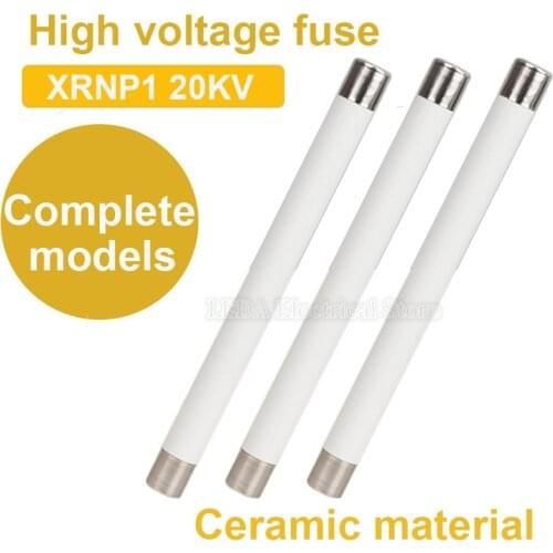1Pcs High Voltage Fuse XRNP1 20KV 0.5A 1A 2A 3A 3.15A Transformer Protection fuse Ceramic Material