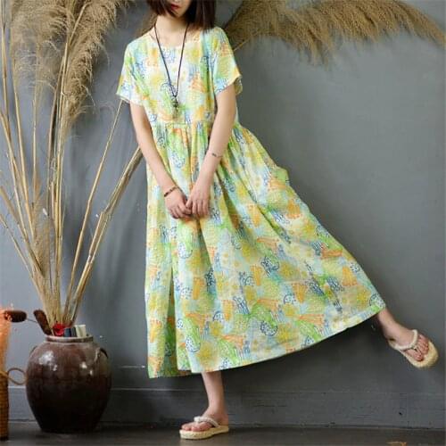 SCUWLINEN Short Sleeve Dresses