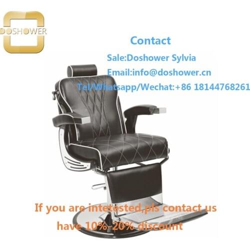 Styling furniture with hair cutting set for barber chairs brown classical