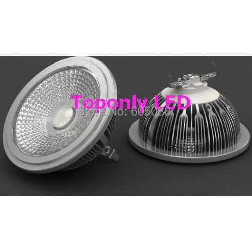 Super bright Epistar cob led ar111 light 12w g53 led spot lamp AC110v 220v new design to replace 75w traditional halogen lamp