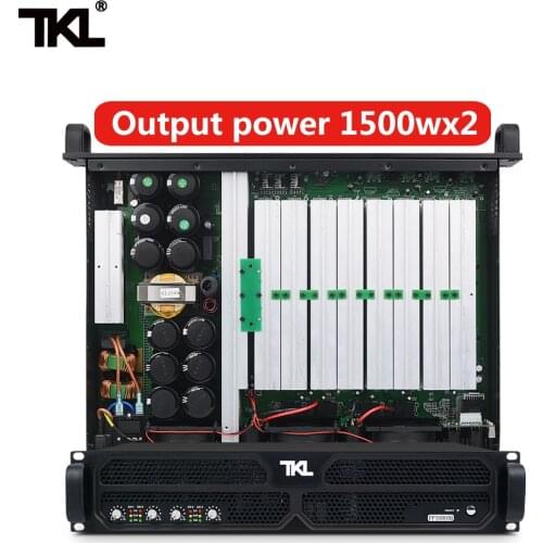 TKL PH2 power amplifier 2 channels 1300w x2 Professional power amplifier subwoofer supply amp Stage DJ