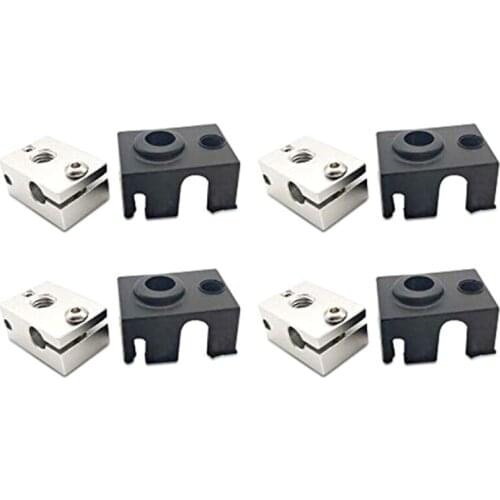 V6 New Heating Aluminum Block Heating Block e3d Printer Accessories Extruded G88D