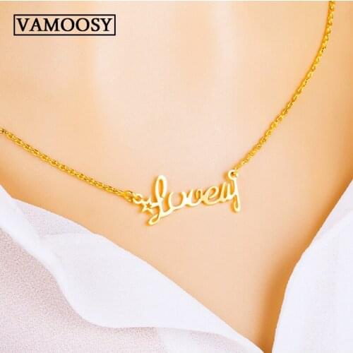 VAMOOSY Gold Pendants