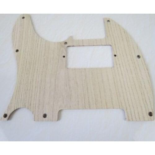 1Pc left hand Solid Ailanthus wood Telecaster Guitar Tele Pickguard #3078