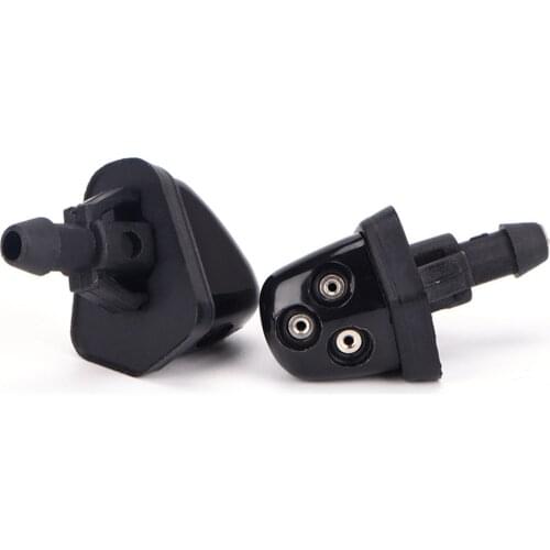 2PCS Durable Inlet Auto Vehicle Practical Water Jet Nozzle Wiper Car Windshield Washer Parts Push For Suzuki Swift Alto SX4