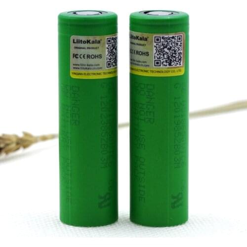 2 pcs. Liitakala VTC6 3.7 V 3000 mAh 18650 Li-Ion Battery 30A discharge US18650VTC6 Flashlight Tools E- battery cigarette